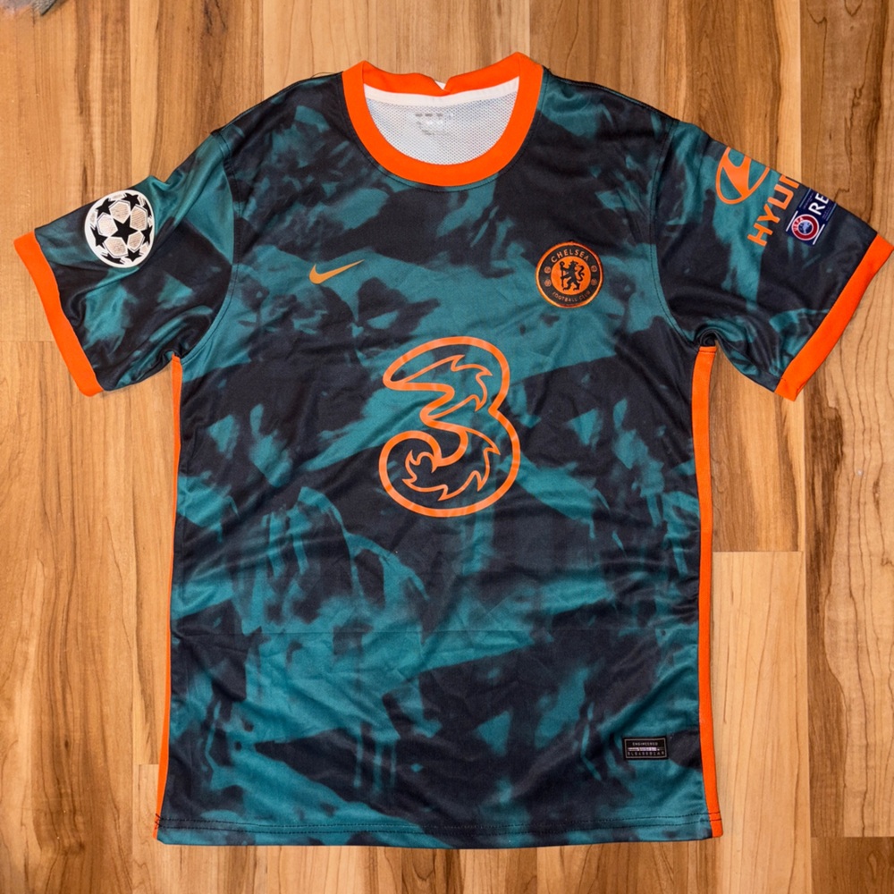 Chelsea FC 2022/23 Third Jersey Nike Soccer Shirt Champions League Large